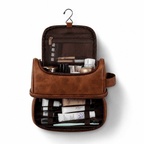 Grand Men’s Travel Toiletry Bag in Premium Leather