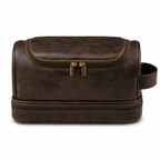 Grand Men’s Travel Toiletry Bag in Premium Leather